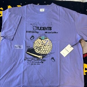 Students Golf Purple Short Sleeve Tee